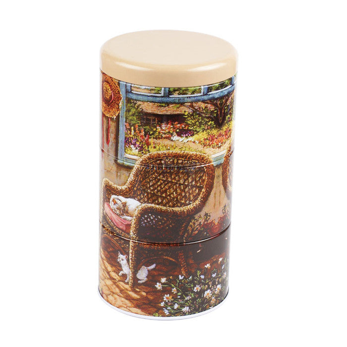 Round 3 Tier Storage Tin - Ld Packagingmall