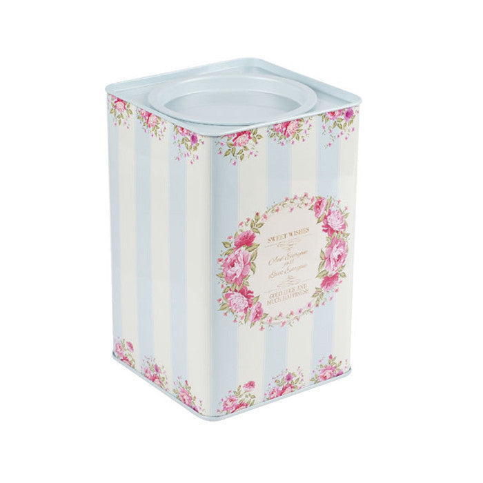Square Lever Lid Storage Tin - Ld Packagingmall