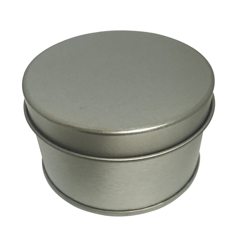 Round Tin With Solid/Window Slip Lid Sample