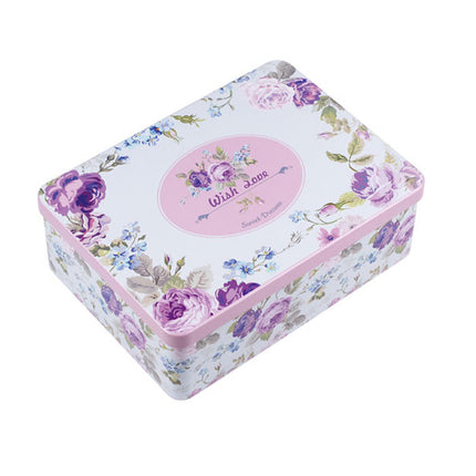 Rectangular Solid Lid Storage Tin - Ld Packagingmall