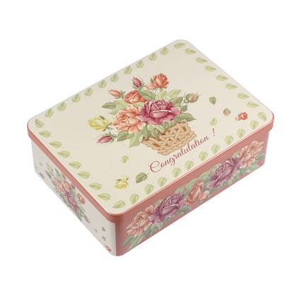 Rectangular Solid Lid Storage Tin - Ld Packagingmall