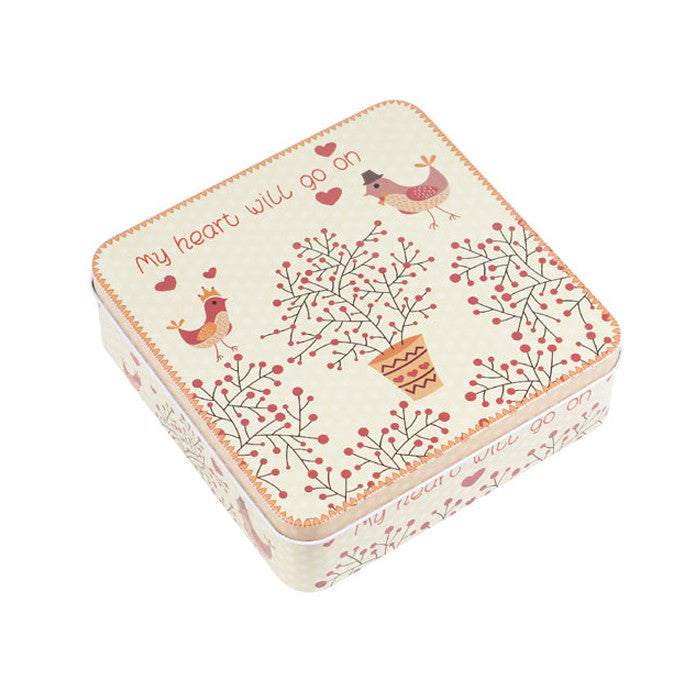 Square Slip Lid Storage Tin - Ld Packagingmall