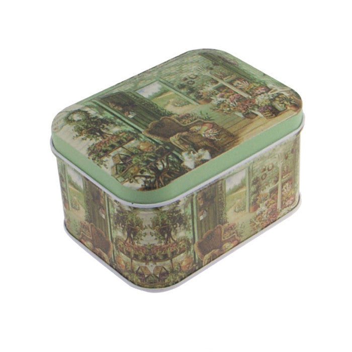 Rectangular Slip Lid Storage Tin