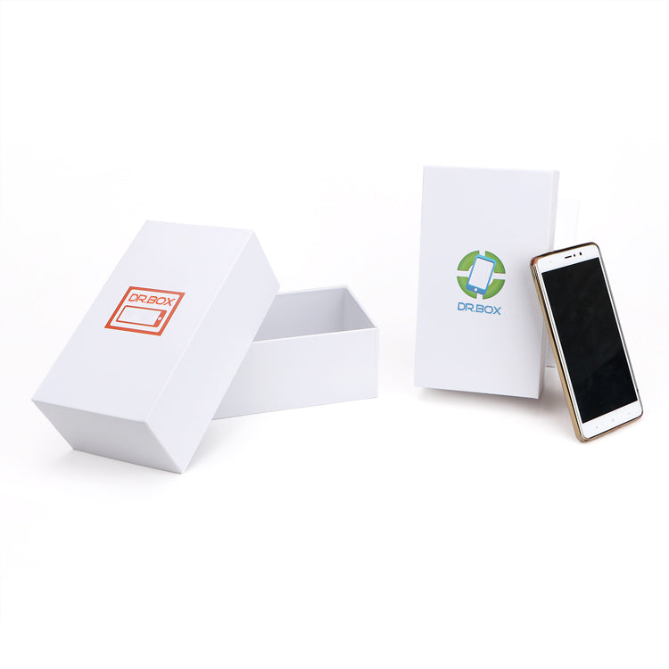 White sturdy gift box with lift lid - Ld Packagingmall
