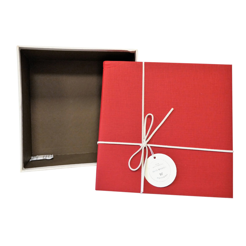 Luxury Rigid Square Gift Box with Bow and Tag ( Set of 3) - Ld Packagingmall