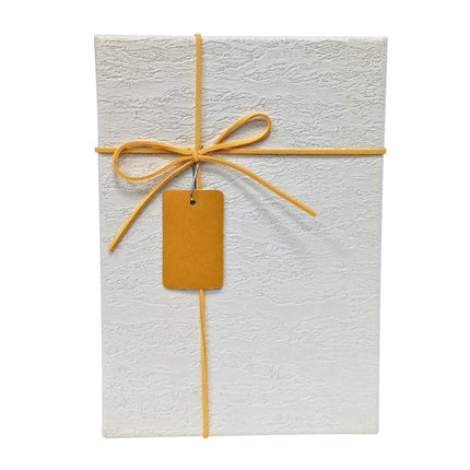 Luxury Rigid Rectangular Gift box with Bow and Tag - Ld Packagingmall