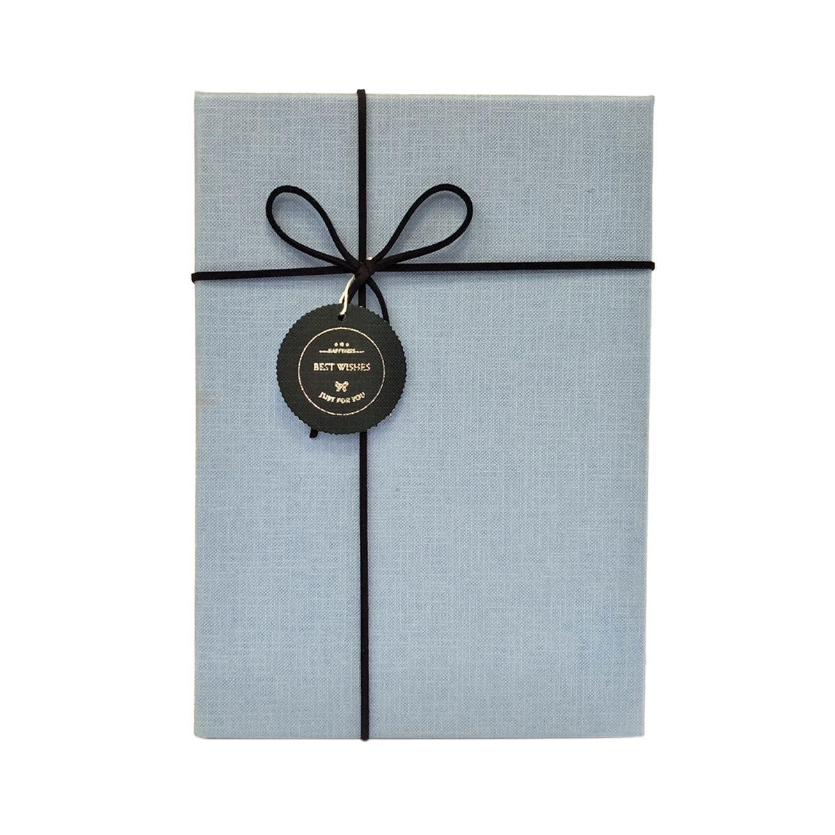 Luxury Rigid Rectangular Gift Box with Bow and Tag - Set of 3 - Ld Packagingmall