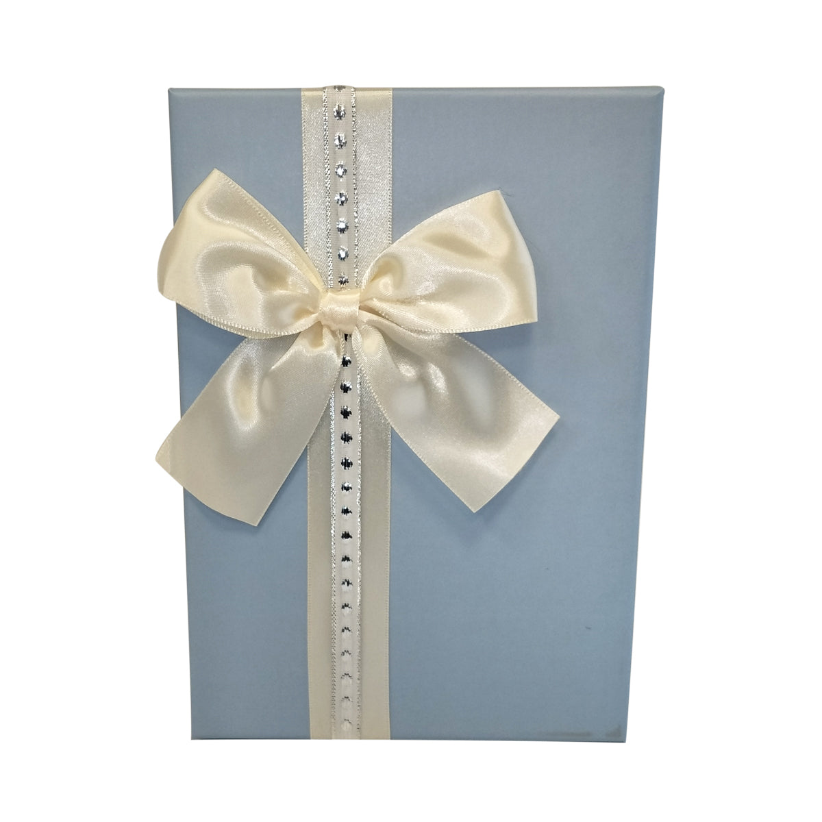 Luxury Rigid Rectangular Gift Box with Ribbon and Bow- Set of 3 - Ld Packagingmall