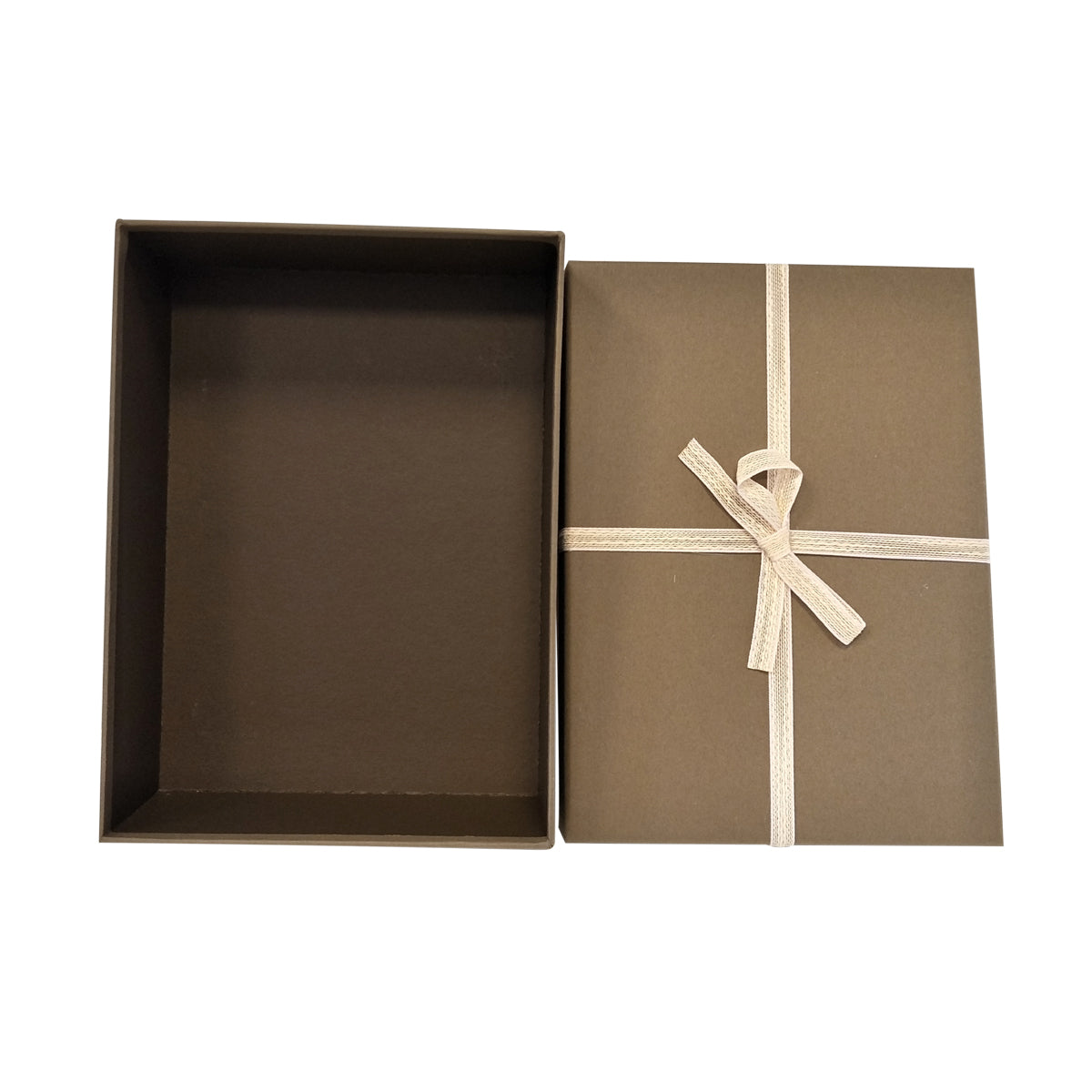 Luxury Rigid Rectangular Gift Box with Bow -Set of 3 - Ld Packagingmall