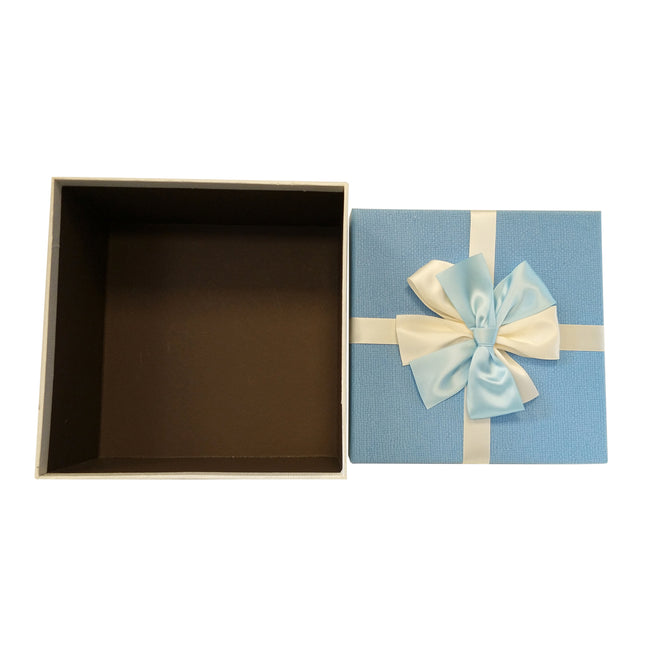Luxury Rigid Square Gift Box with Bows -Set of 3 - Ld Packagingmall