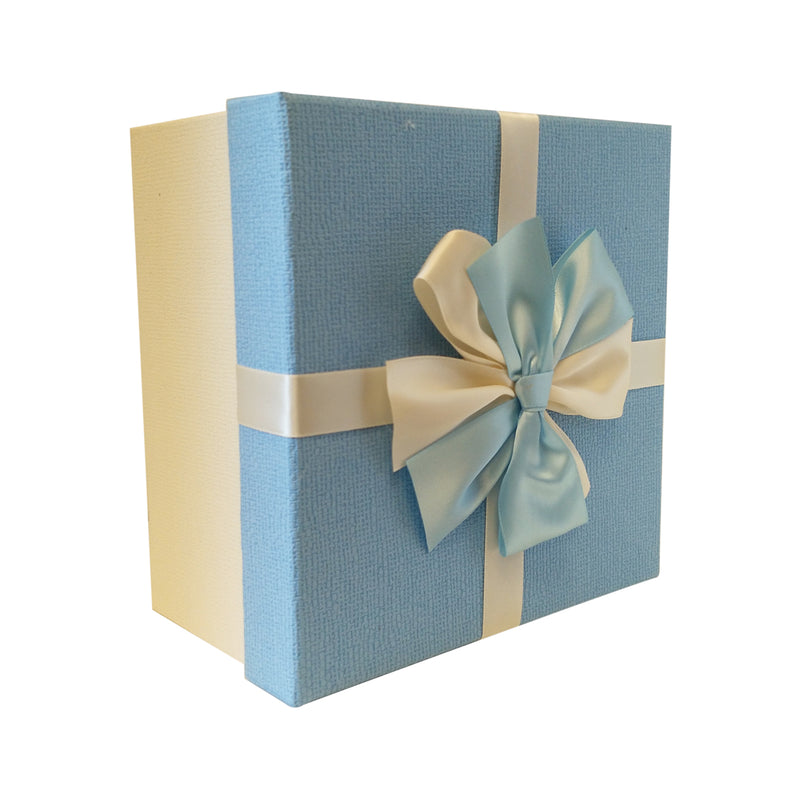 Luxury Rigid Square Gift Box with Bows -Set of 3 - Ld Packagingmall
