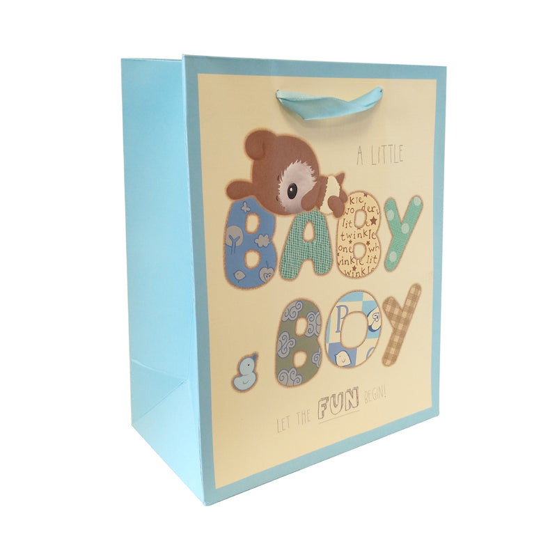 Gift Carrier Bag with Ribbon Handle - Ld Packagingmall