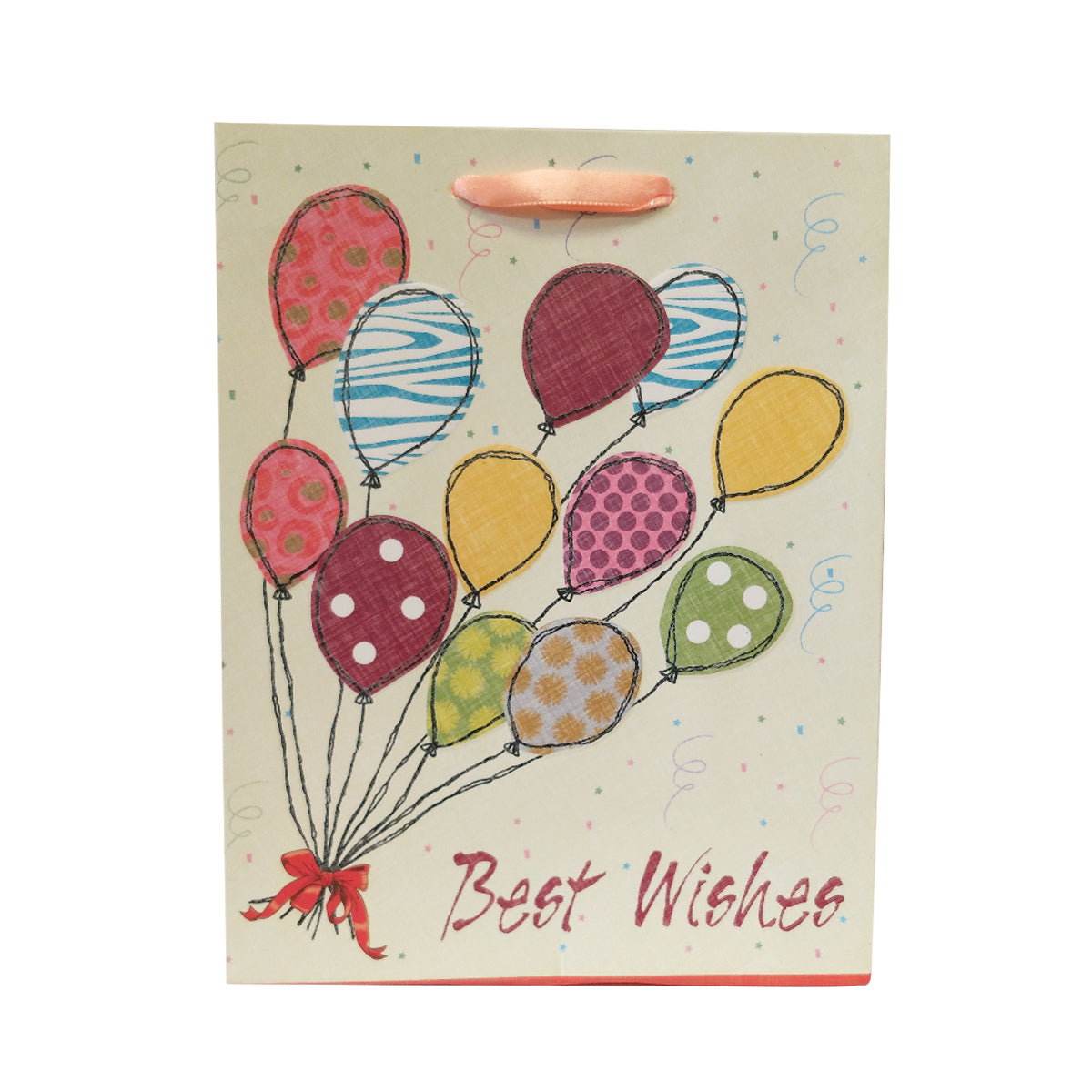 Embossing Gift Carrier Bag with Ribbon Handle - Ld Packagingmall