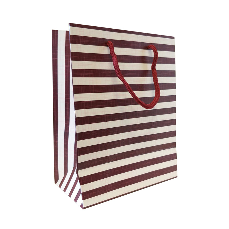 Stripe Print Gift Carrier Bag - Ld Packagingmall