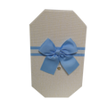 Octagonal Rigid  Gift Box With Ribbon & Bow