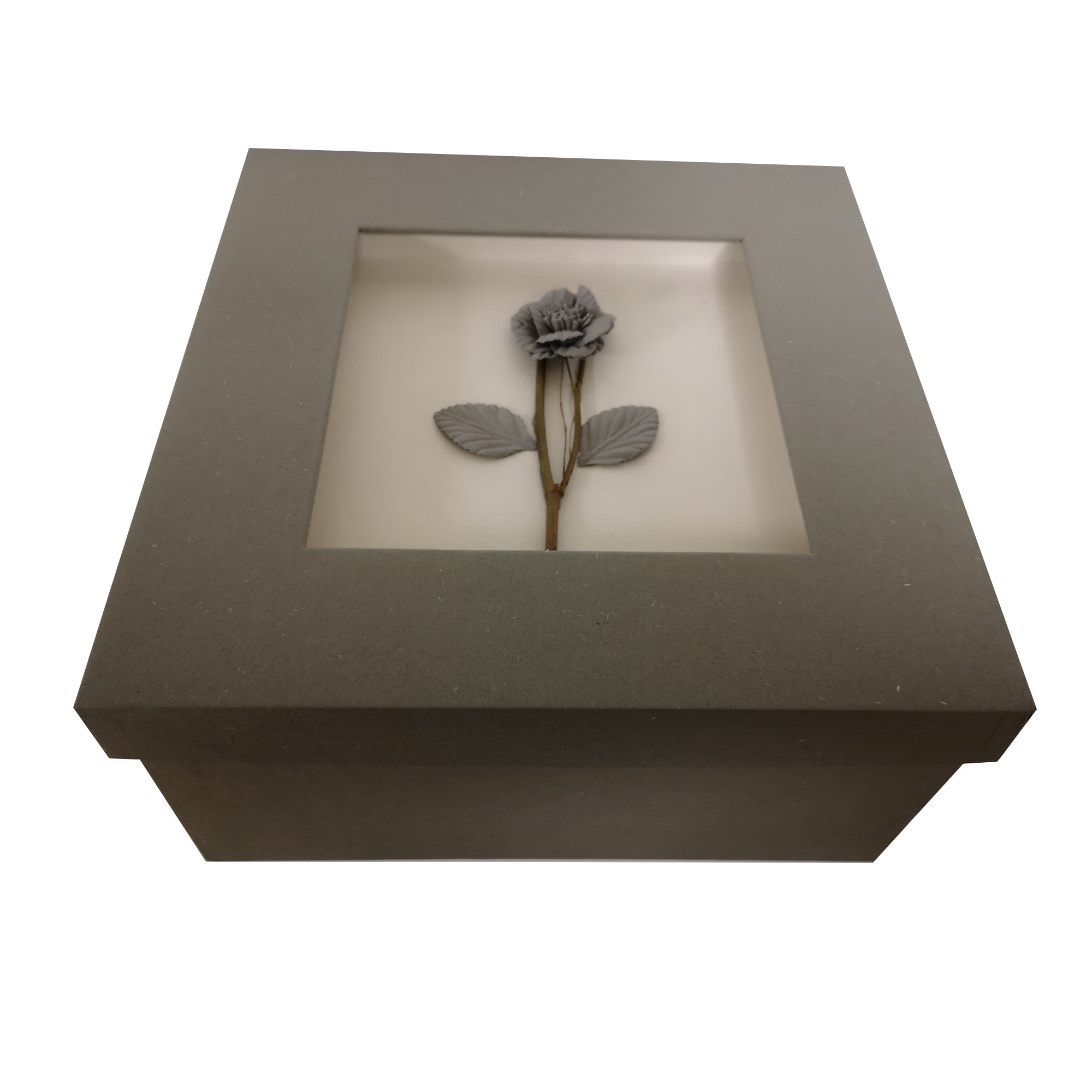Square Rigid Handmade Flower Gift Box