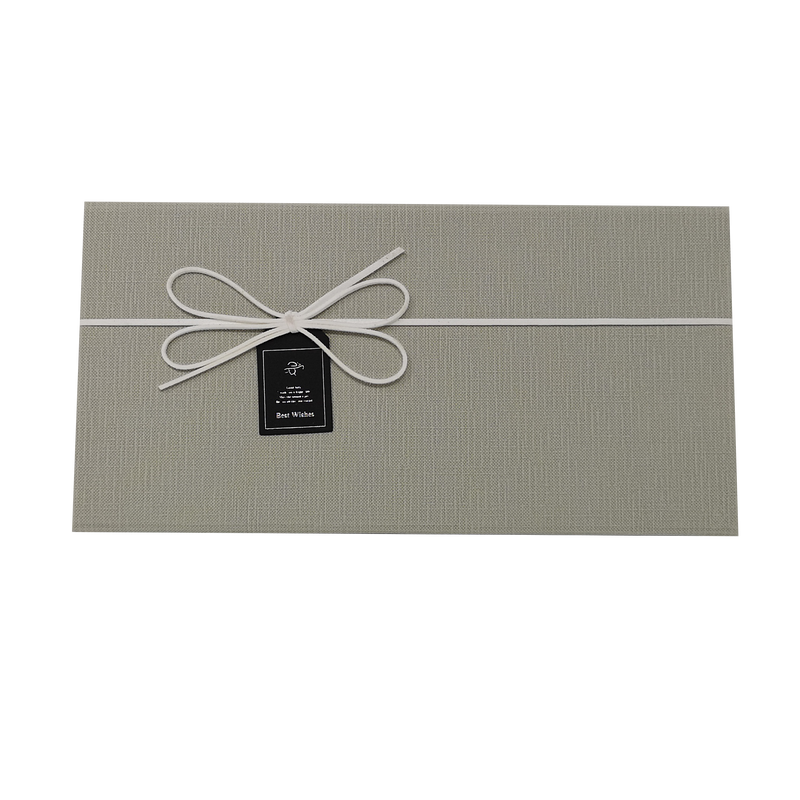 Rectangular Rigid Magnetic Gift Box with Ribbon and Bow
