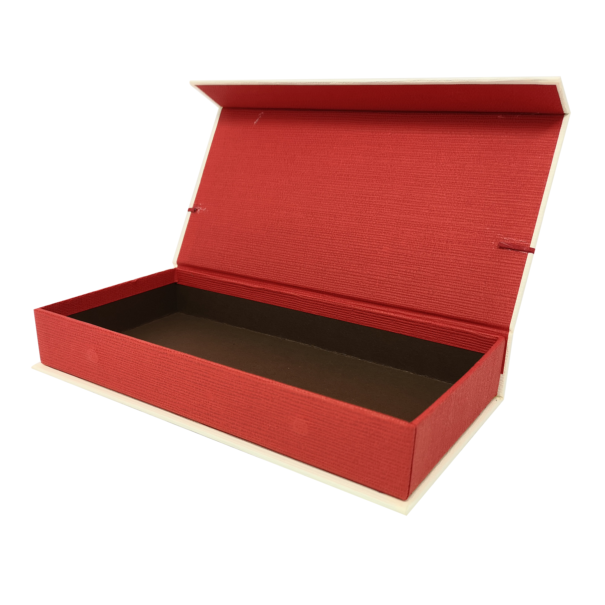Rectangular Rigid Magnetic Gift Box with Ribbon and Bow