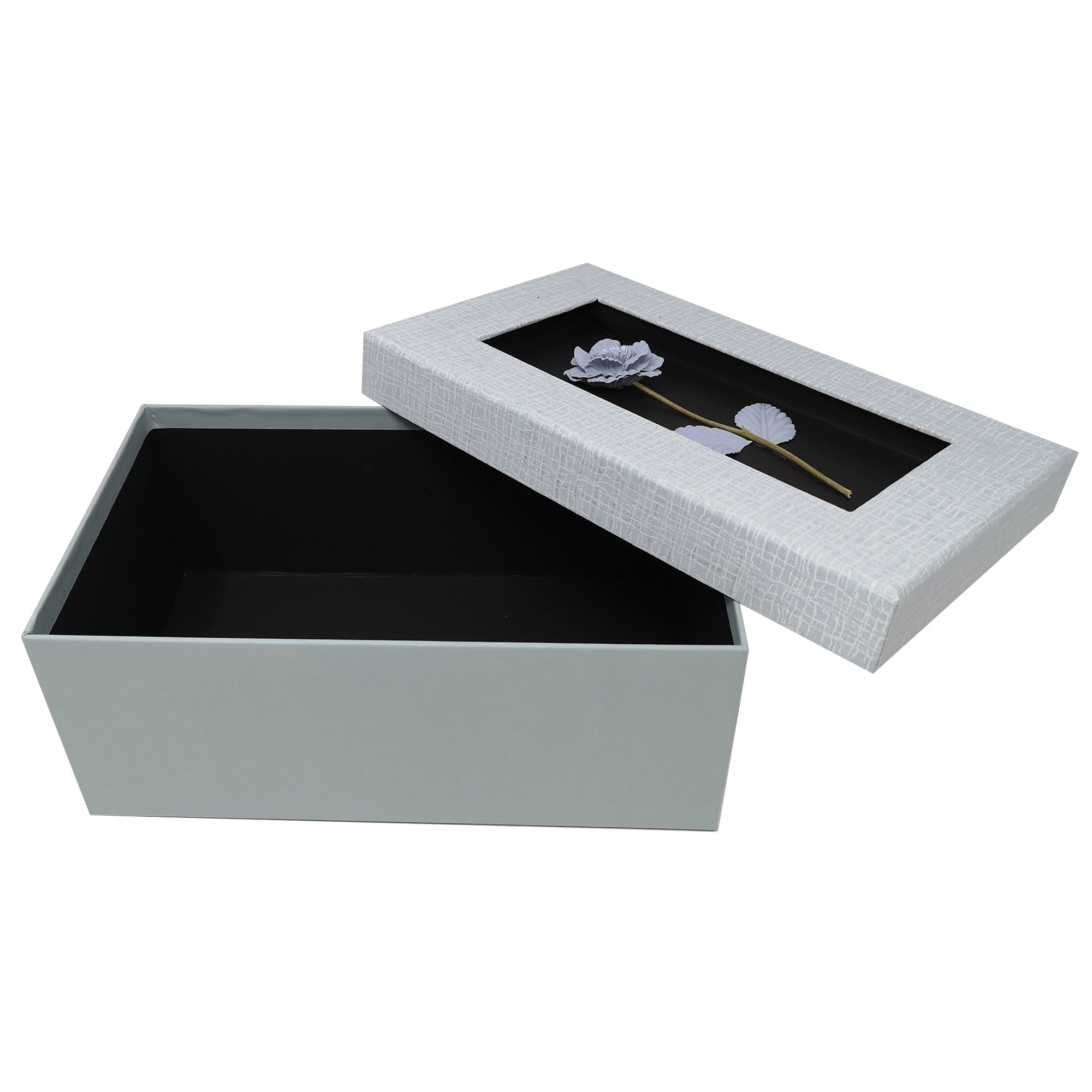 Rectangular Rigid Handmade Flower Gift Box