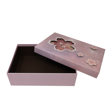 Blossom Pattern with Confetti Gift Box