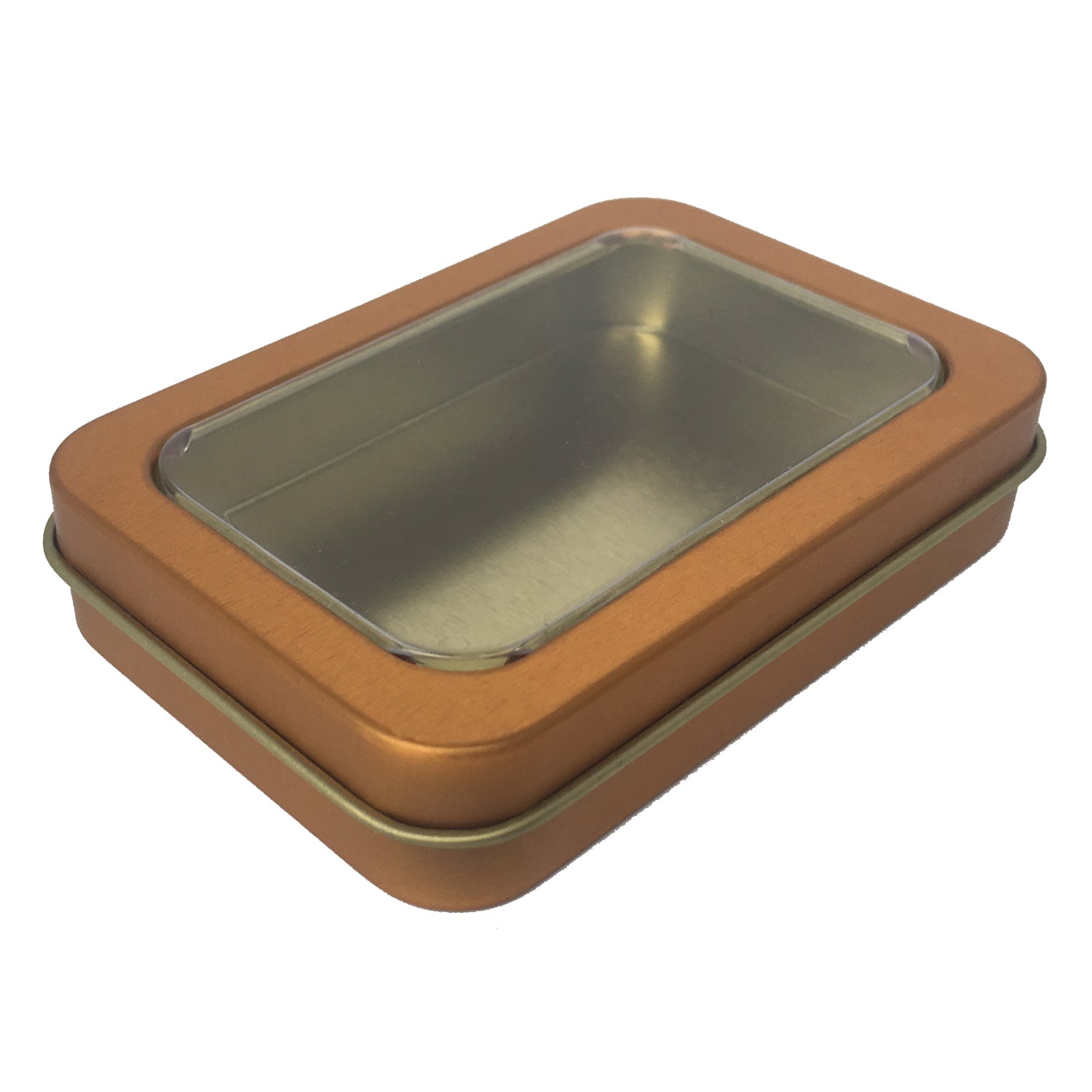 Wholesale Stock Plain & Printed Rectangular Gift Tin Box With Solid Lid/ L88 x W60 x H18(mm)