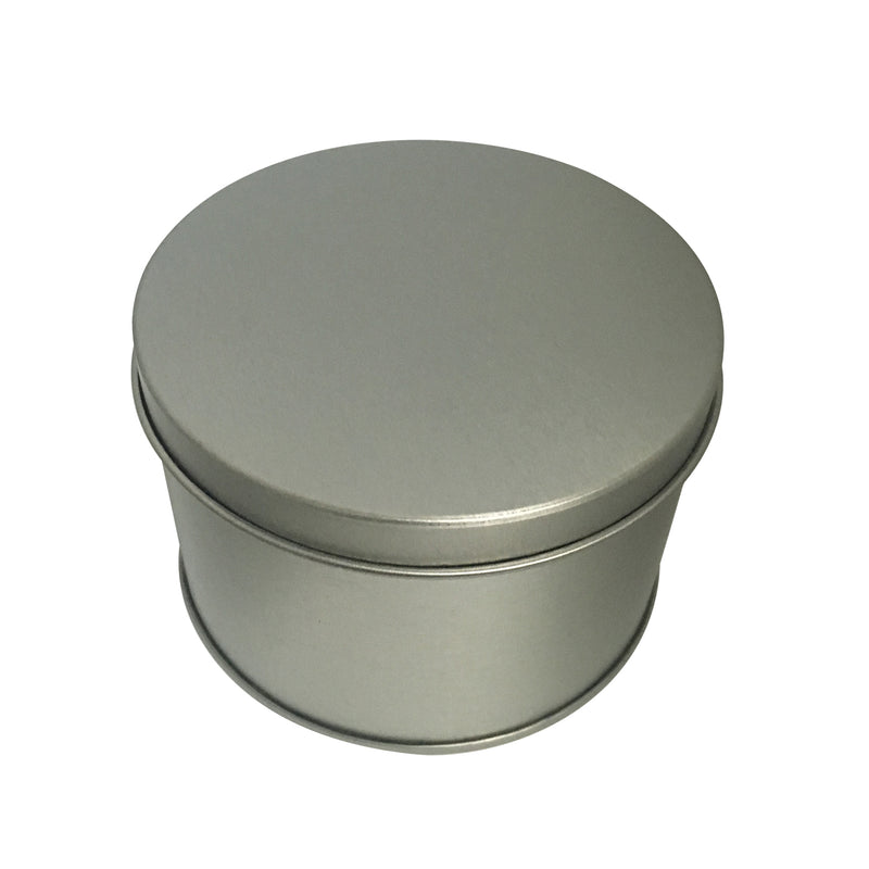 100pcs Medium Round Gift Tin Box With Solid Lid/ Dia90mm x H35/60(mm)