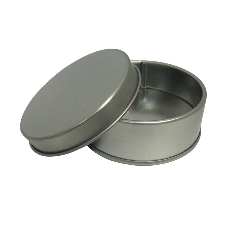 100pcs Mini Round Gift Tin Box With Solid Lid/ Dia60mm x H25/40(mm)