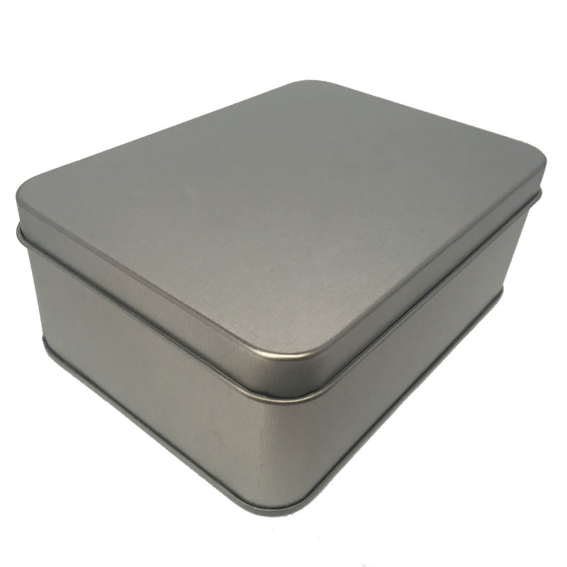 Sample of 70pcs Rectangular Gift Tin Box With Solid Lid/ Window Lid/ Oval Window/ EVA Foam Inserts/ Item Ref: RMTB0009