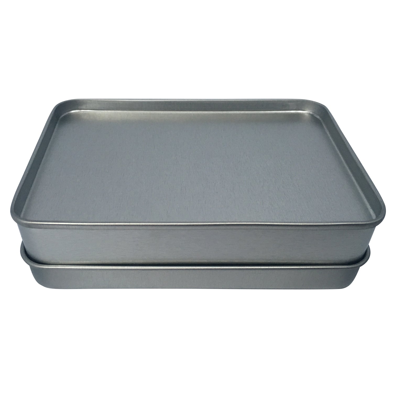 140pcs/100pcs Sliver Rectangular Gift Tin Box / L107 x W72 x H30/40(mm)