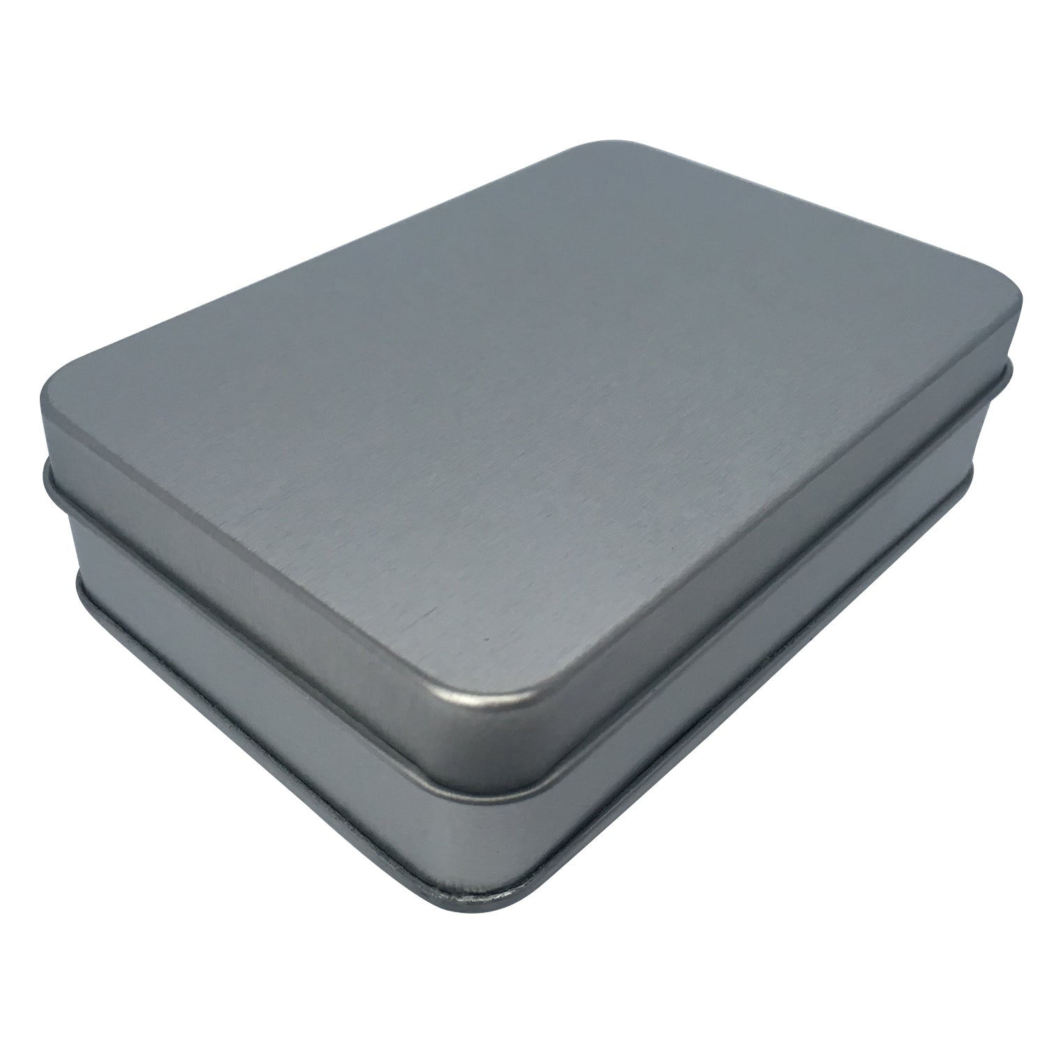 140pcs/100pcs Sliver Rectangular Gift Tin Box / L107 x W72 x H30/40(mm)