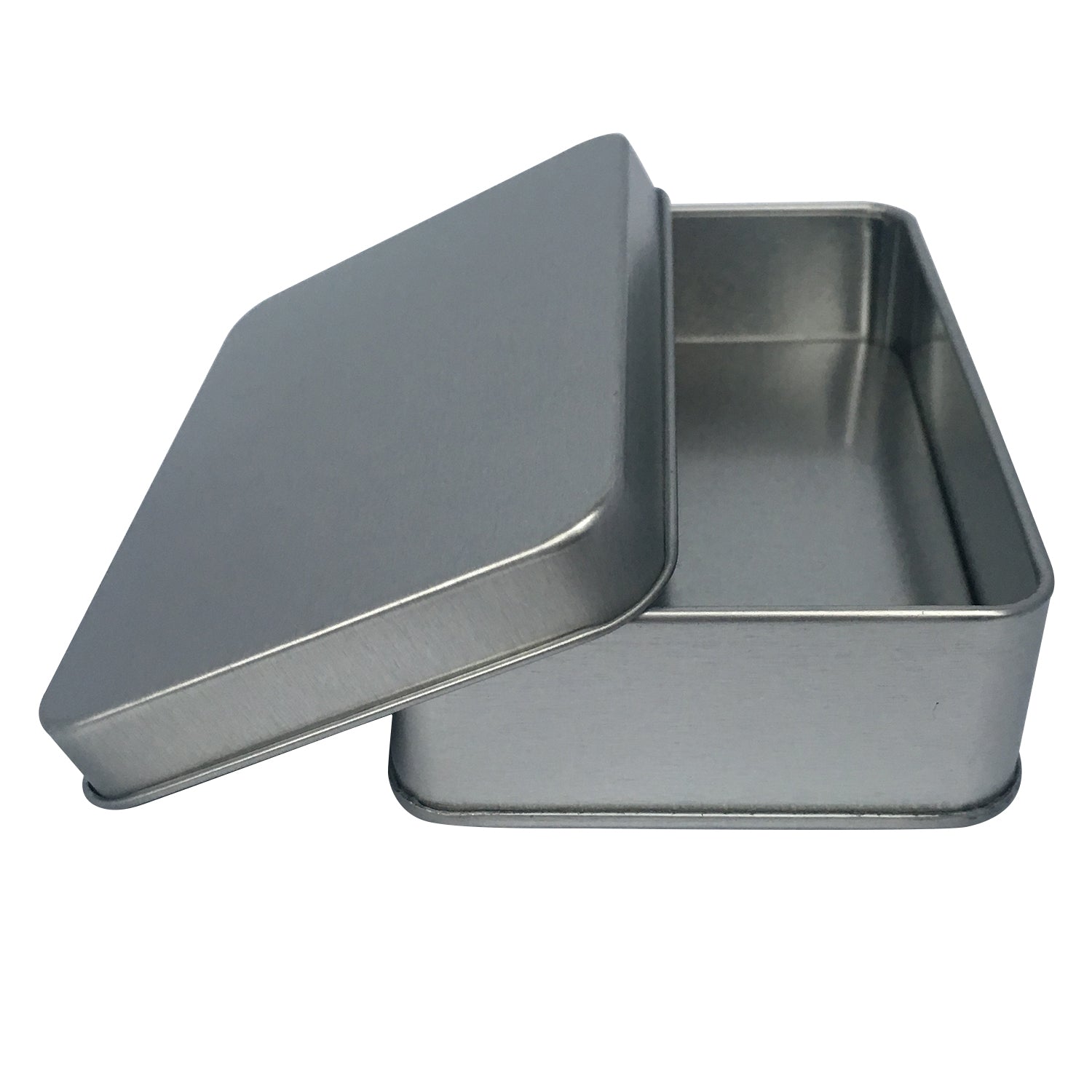 140pcs/100pcs Sliver Rectangular Gift Tin Box / L107 x W72 x H30/40(mm)