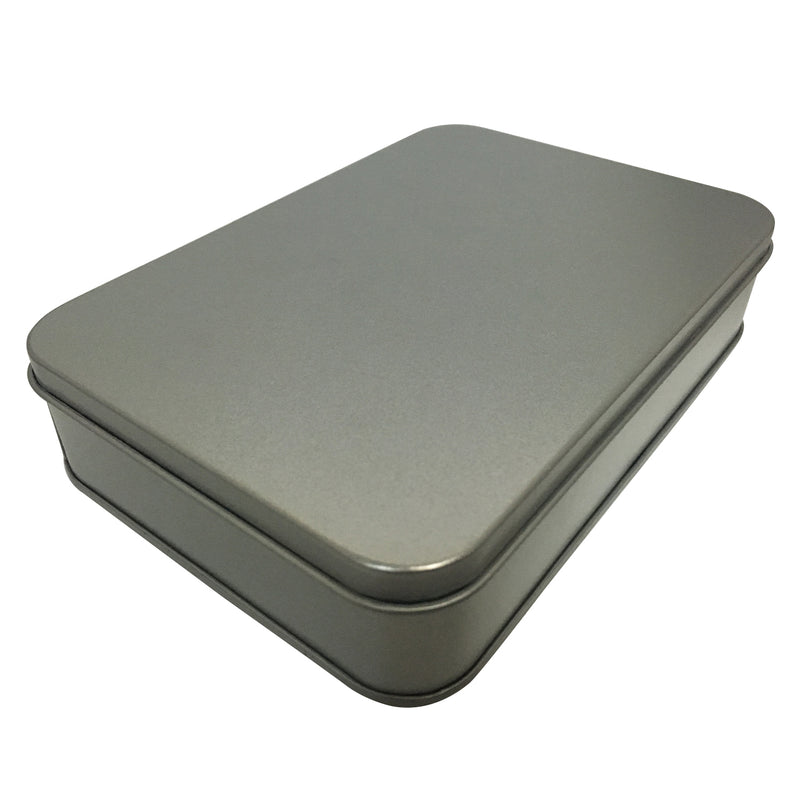 Sample of 100pcs Rectangular Gift Tin Box With Solid Lid & EVA Foam Inserts/ Item Ref: RMTB0007