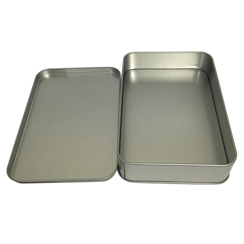 Sample of 100pcs Rectangular Gift Tin Box With Solid Lid & EVA Foam Inserts/ Item Ref: RMTB0007