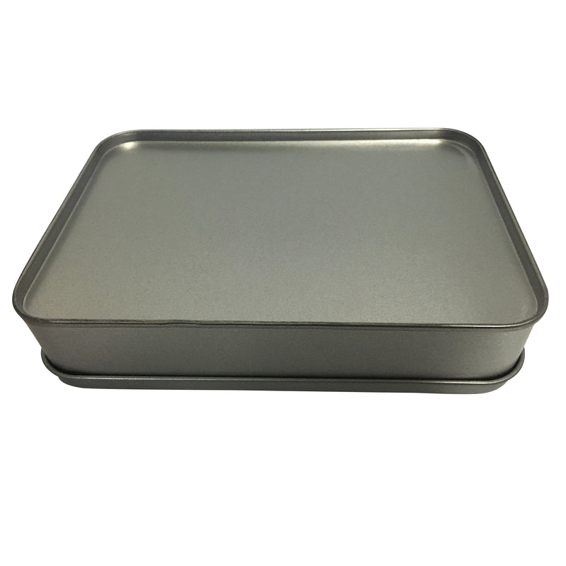 100pcs Rectangular Gift Tin Box With Solid Lid/ L160 x W110 x H35(mm)
