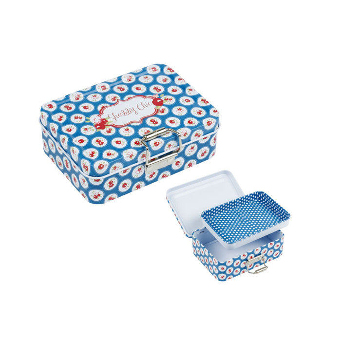 Rectangular Clip Lid Storage Tin With One Compartment - Ld Packagingmall