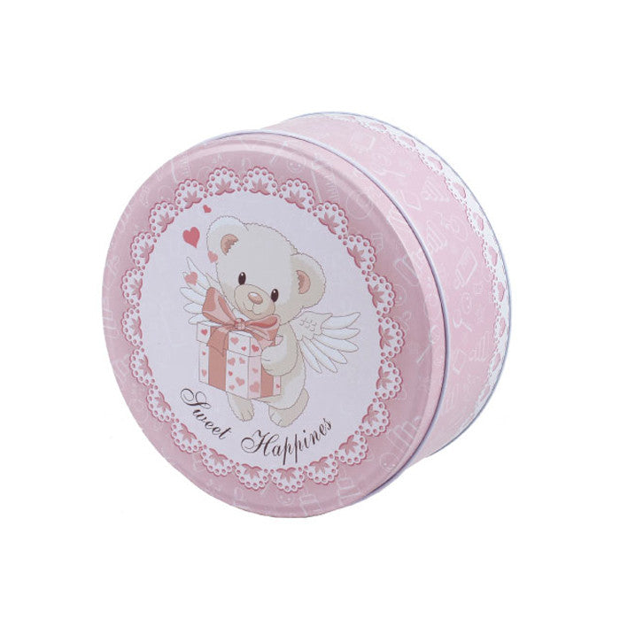 Round Slip Lid Cookie Storage Tin - Ld Packagingmall