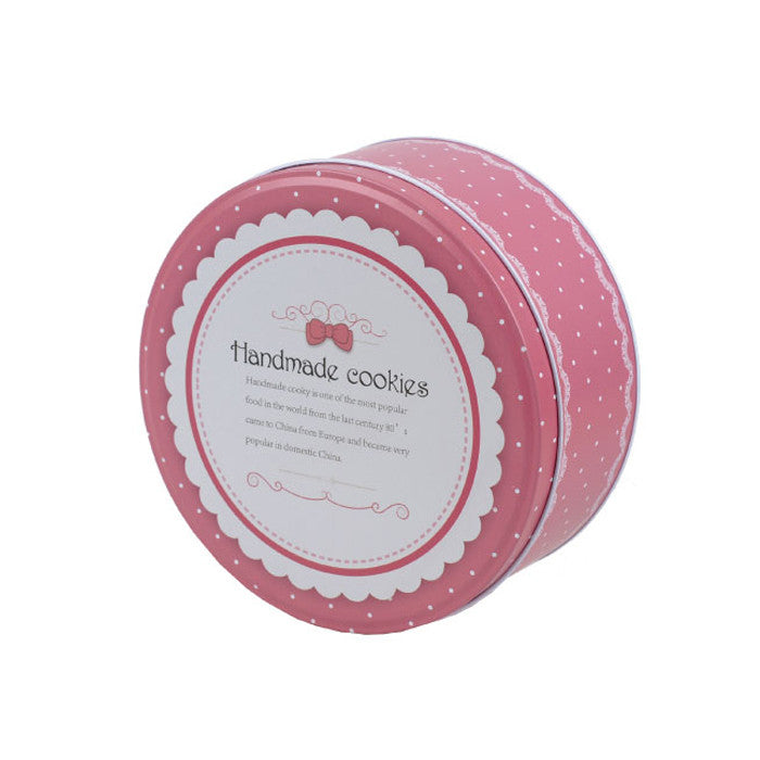 Round Slip Lid Cookie Storage Tin - Ld Packagingmall