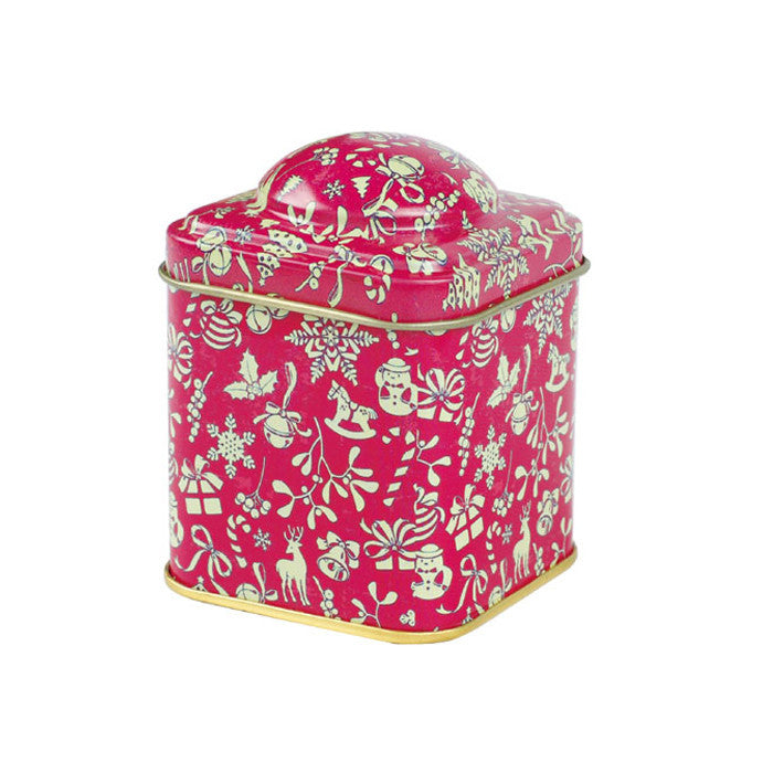 Square Storage Tin with Domed Lid - Ld Packagingmall