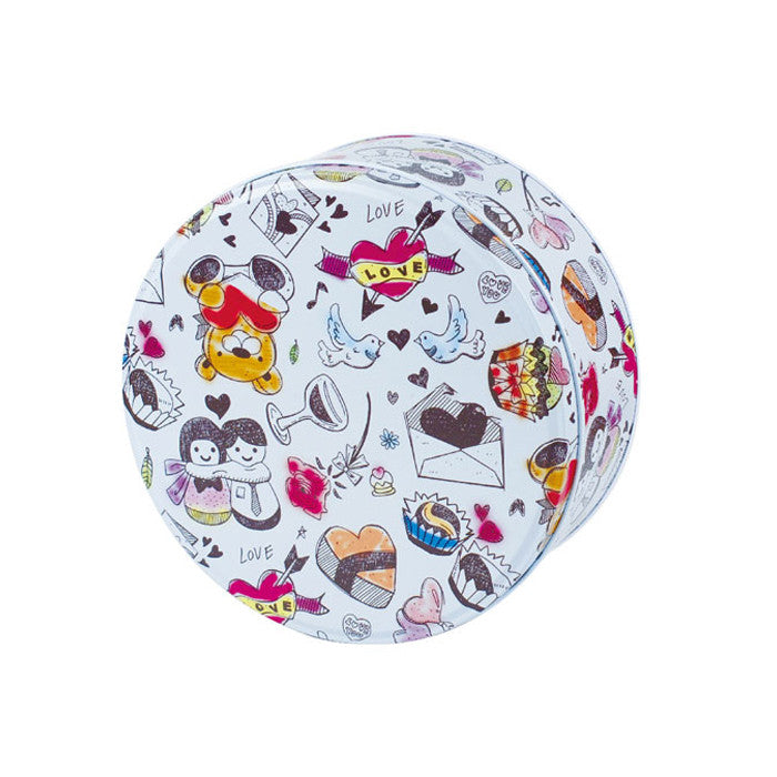Round Slip Lid Cookie Storage Tin - Ld Packagingmall