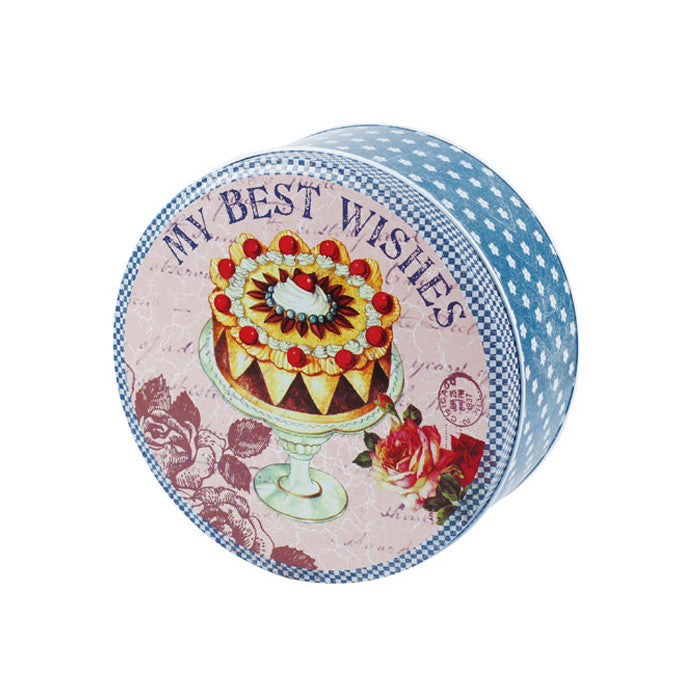 Round Slip Lid Cookie Storage Tin - Ld Packagingmall