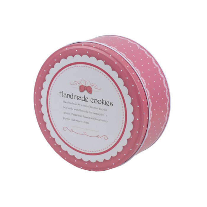 Round Slip Lid Cookie Storage Tin - Ld Packagingmall