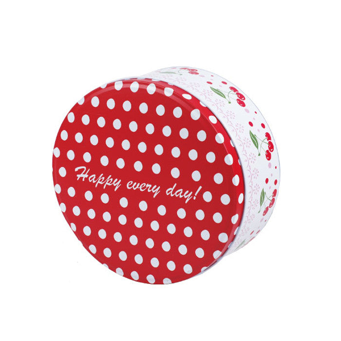Round Slip Lid Cookie Storage Tin - Ld Packagingmall