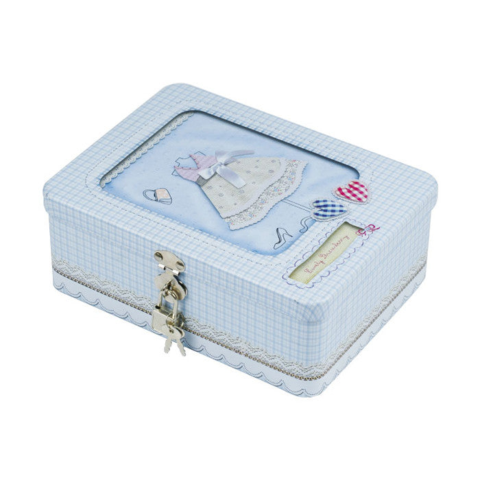 Rectangular Solid Lid Storage Tin with Lock - Ld Packagingmall