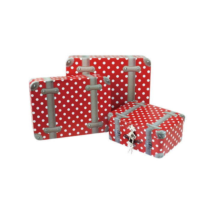 Rectangular Solid Lid Stackable Storage Tin with Lock - Set of 3 - Ld Packagingmall