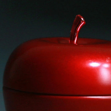 Apple Shaped Mini Tin
