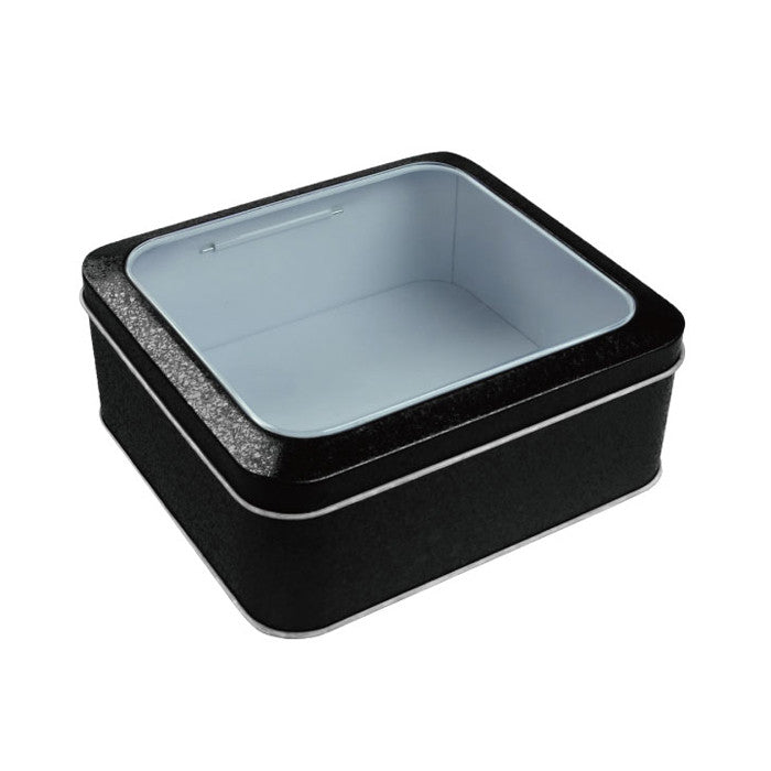 Square Window Lid Storage Tin - Ld Packagingmall