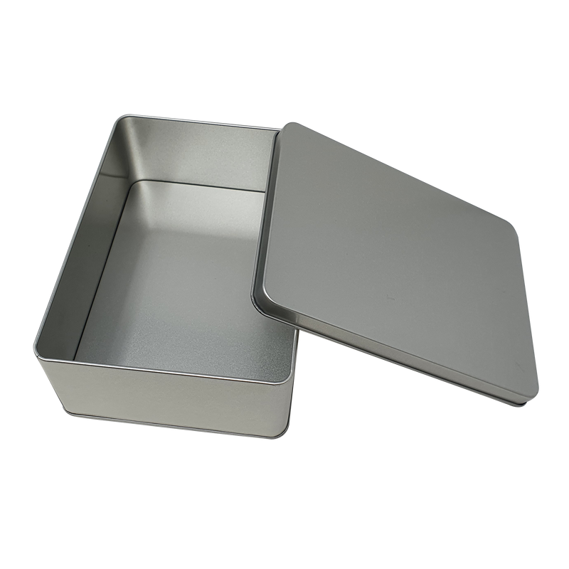 Sample of 60pcs Rectangular Gift Tin Box With Solid Lid/EVA Foam Inserts/ Item Ref: RMTB0008