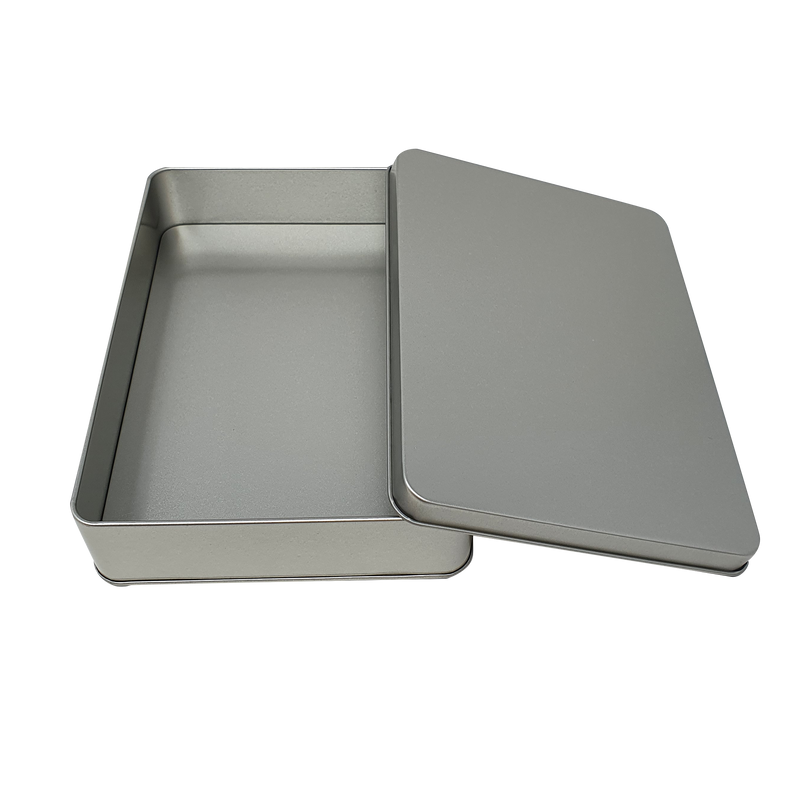 60pcs Rectangular Gift Tin Box With Solid Lid/ L188 x W138 x H40(mm)