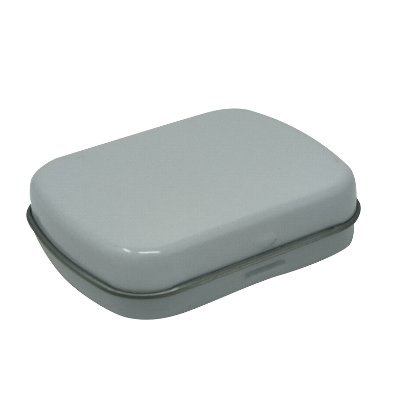 Small hinged online tin box