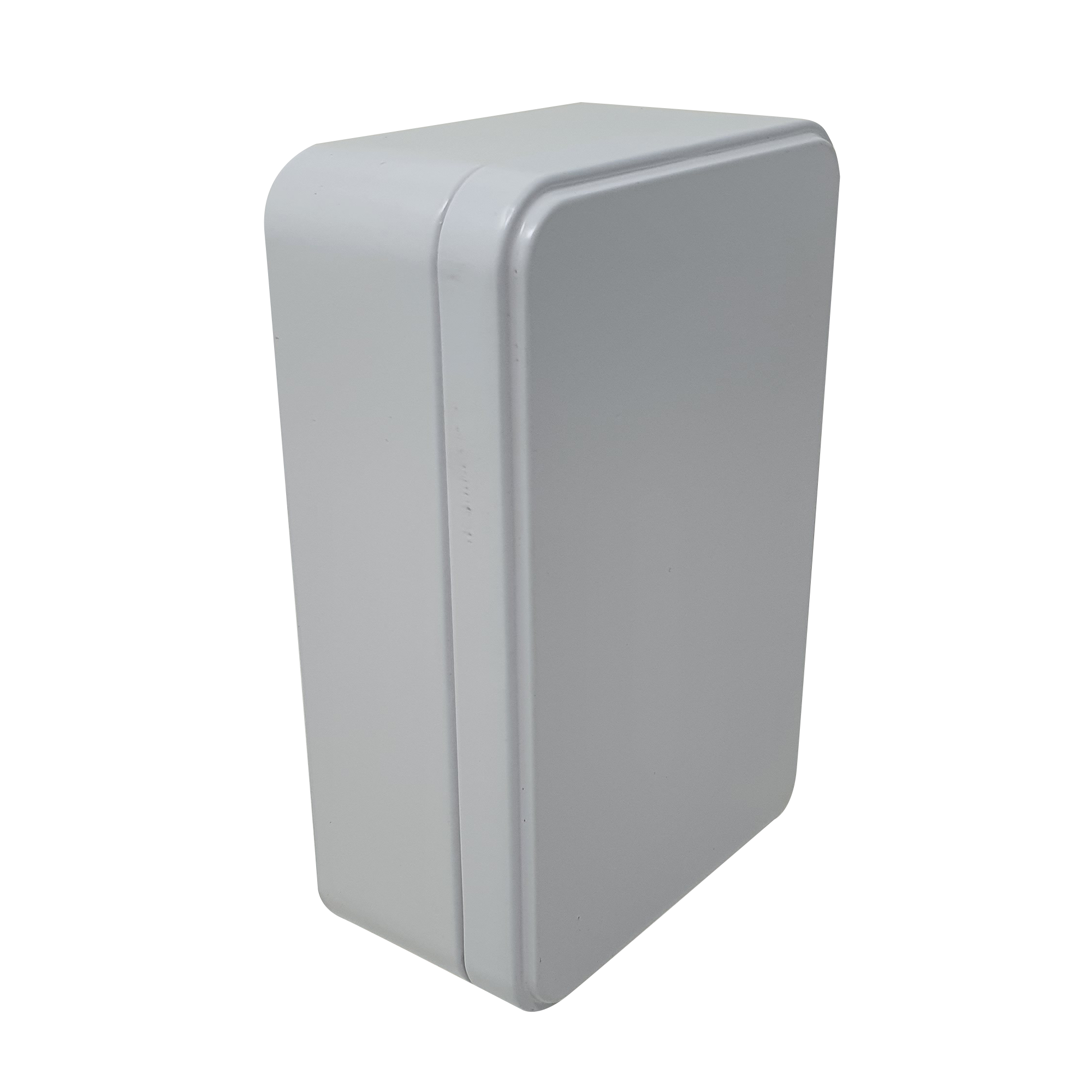 Weiße rechteckige Geschenkdose mit festem Deckel/L 150 x B 100 x H 50 (mm) 